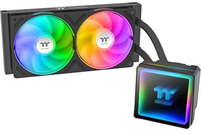 Ладилник за вода CPU Thermaltake TH240-S V3 ARGB Sync AIO, радијатор 240mm, 2x вентилатор 120mm, црн