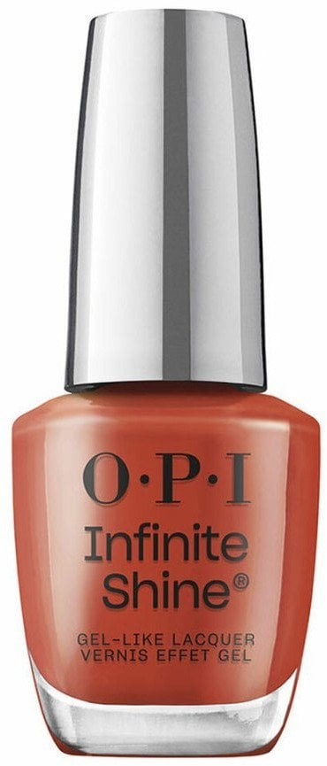 Llak thonjsh OPI Infinite Shine Knock Em Red, mban gjatë, i kuq