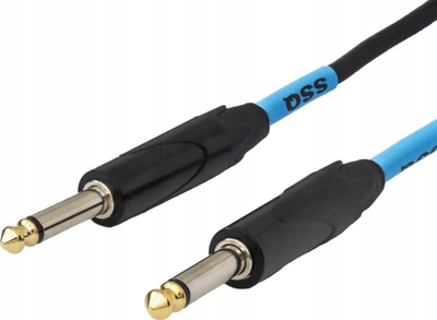Kabllo audio Sound Station Quality SS-1447, 3 m, jack 6.3 mm mono, e zezë