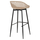 Stol bari Avaya 46x48x99Hcm (HM8686.13), zezë