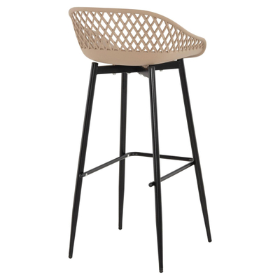 Stol bari Avaya 46x48x99Hcm (HM8686.13), zezë