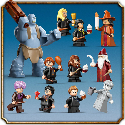 Set LEGO Harry Potter Hogwarts Castle The Great Hall, model koleksionues, për fëmijë 10+