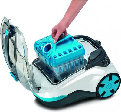 Fshesë me korrent Thomas 786.551 Cycloon Hybrid, 1400W, depozit 2.1L, gri me blu