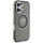 Kapak telefoni Guess IML Metal Mountain Logo MagSafe, për iPhone 16 6.1", i zi