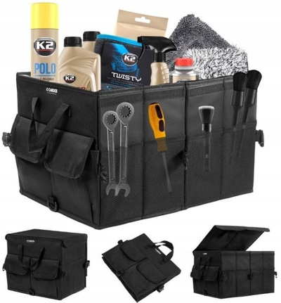 Organizues bagazhi K2 AW110, 51 x 37 x 32 cm, 3 ndarje, i zi