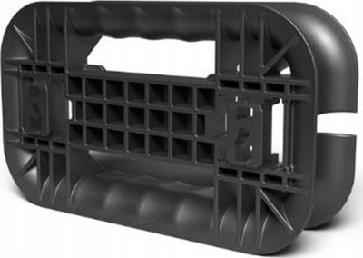 Mbajtëse kabllosh Qbrick System Cable Winder, set montimi, plastikë, e zezë