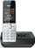 Telefon pa tel Gigaset COMFORT 500A, analog DECT, me sekretari, ngjyrë zi me argjend