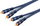Kabllo audio Wentronic Goobay 50175, RCA mashkull-mashkull, 5 m, blu