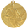Medalje basketbolli Tryumf MMC6850/G, 50mm, çelik, ngjyrë ari