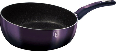 Tigan hedhës BERLINGERHAUS Purple Eclipse BH-7026, 26 cm, sipërfaqe titan, lejla metalike