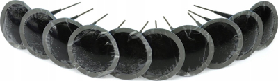 Tapë kërpudhë për goma GEKO G71213, 6mm, set 10 copë, e zezë