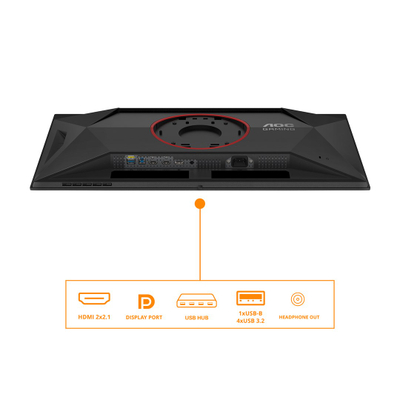 Monitor gaming AOC Q27G4ZD, 27", QHD, 280Hz, QD OLED
