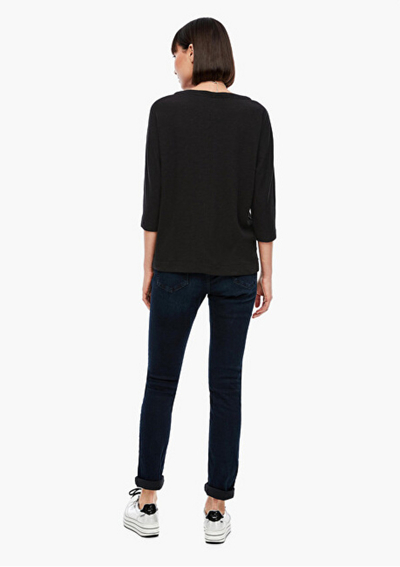 Bluzë S.Oliver Loose Fit, e zezë, 04.899.39.2757 .9999