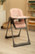 Karrige e lartë për fëmijë Vars High Chair, lartësi e rregullueshme, tabaka e heqshme, rozë
