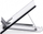 Држач за лаптоп Mousetrapper Laptop Tablet Stand, ергономски, прилагодлив, сив