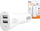 Karikues për makinë LTC PS, 2xUSB, 3.1A