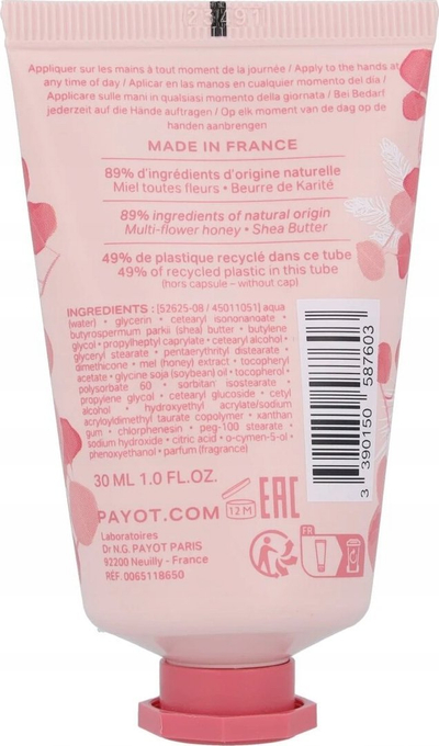 Krem duarsh Payot Rituel Douceur Emollient, 30 ml, për lëkurë të hidratuar