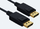 Видео кабел MicroConnect 4K DisplayPort 1.4, LSZH, црн