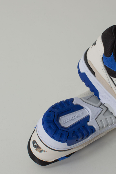 Atlete New Balance BB550 VTA D, stil jete, lëkurë sintetike, t’barda me blu