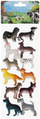 Set lodrash qenësh Mega Creative 571511, 12 copë, figura plastike, shumëngjyrëshe