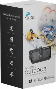 Sistem komunikimi për kaskë Cardo Packtalk Outdoor, Bluetooth, wireless, i zi