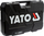 Set mjetesh pune Yato YT-38901, 1/4", 1/2", 122 copë