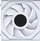 Ventilator kase Lian Li UNI Fan SL LCD Wireless 120mm, ARGB, ekran 1.6", i bardhë