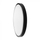 Plafonierë LED V-TAC 76351, 18W, 1830 lm, 6500K, IP44, e rrumbullakët, kornizë e zezë