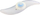 Dritë LED për biçikletë ZD63A, për fletat e rrotës, dritë blu, e bardhë