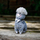 Lodër pelushi INNOGIO Alpaca Soft, 30 cm, gri
