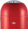 Кош за отпадоци Wesco Kickmaster, 33L, челик со правен премаз, црвен
