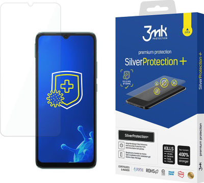 Folie mbrojtëse 3mk SilverProtection+ për Xiaomi Redmi 10C, kundra goditjeve, transparente