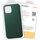 Këllëf telefoni Mysafe MySkin për iPhone X XS, silikon, jeshil i errët