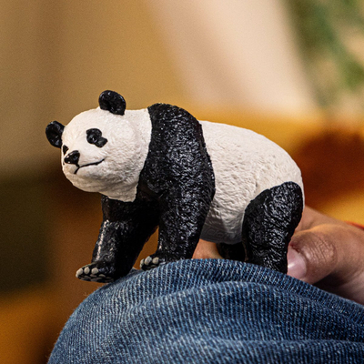 Figurinë Schleich Giant Panda 14885, WILD LIFE, 4 x 10 x 6 cm, bardh e zi
