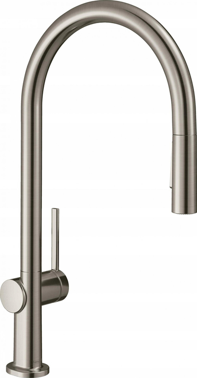 Bateri kuzhine Hansgrohe Talis M54, një levë, grykë që tërhiqet, krom