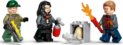 Set ndërtimi LEGO Jurassic World 76944 T. Rex Dinosaur Escape, 140 copë, për mosha 4+, shumëngjyrësh