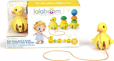 Lodër me litar Lalaboom BL330 rosak, 10 pjesë, edukative, shumëngjyrëshe