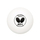 Top ping pongu Butterfly Training Ball 85137, set 6 copë, e bardhë