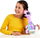 Lodër breshkë interaktive Cobi Little Pets, 33 cm, vjollcë