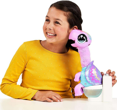 Lodër breshkë interaktive Cobi Little Pets, 33 cm, vjollcë