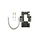 Komplet montimi telefoni Cisco IP Dect Ceiling and Wallmount Kit, për mur dhe tavan, me kabllo lidhëse, i zi