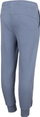 Trenga sportive për vajza 4F Jr HJZ22 JSPDD001, pambuk, me bel elastik, gri blu