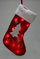 Çorap dekorativ për Krishtlindje Home Styling Collection, 41 cm, me LED, shumëngjyrësh