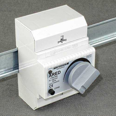 Rregullator shpejtësie BREVE Stepless 17886-9956, për shinë DIN T-35, 3A, gri