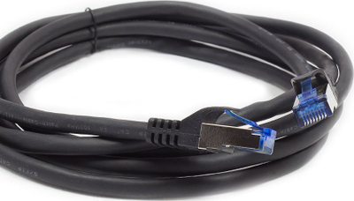 Kabllo rrjeti Alcasa 8060 SF, Cat6a S FTP, 2 m, e zezë