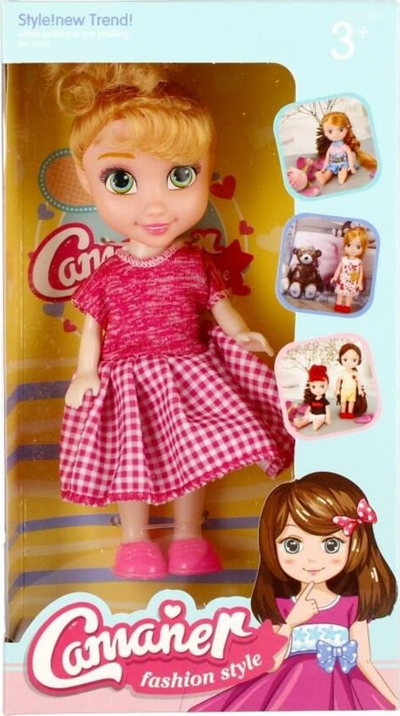 Kukull Mega Creative DOLL, 15cm, plastikë dhe tekstil, shumëngjyrëshe