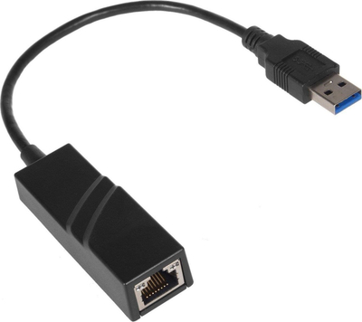 Adaptues rrjeti PremiumCord KUETHERNET3, USB 3.0 në RJ45, 1000 Mbps, i zi