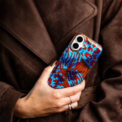 Mbulesë telefoni Apgo Animal Print, për iPhone 12 12 Pro 6.1", kameleon shumëngjyrëshe