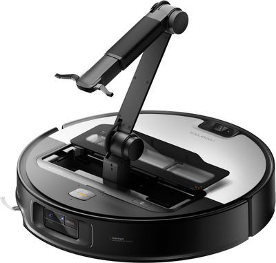 Robot fshesë Roborock Saros Z70 me stacion 10 në 1 e mop rrotullues, ngjyrë argjendtë