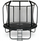 Trampolinë VirtuFit Premium VF06003-305, 305 cm, me rrjetë sigurie, jeshile